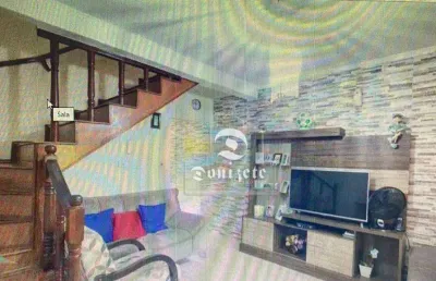Sobrado com 3 dormitórios à venda, 140 m² por r$ 699.999,92 - vila metalúrgica - santo andré/sp