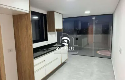 Cobertura com 2 dormitórios à venda, 89 m² por r$ 509.999,90 - vila curuçá - santo andré/sp