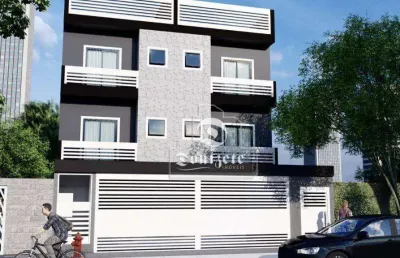Apartamento à venda, 43 m² por r$ 309.000,00 - parque das nações - santo andré/sp