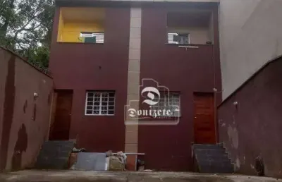 Sobrado com 2 dormitórios à venda, 110 m² por r$ 365.000,00 - jardim las vegas - santo andré/sp