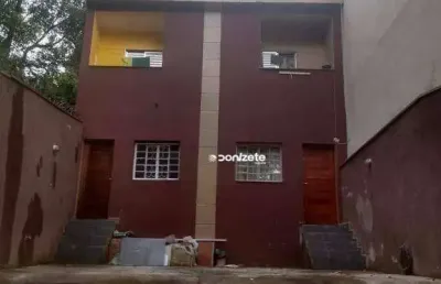 Sobrado com 2 dormitórios à venda, 110 m² por r$ 365.000,00 - jardim las vegas - santo andré/sp