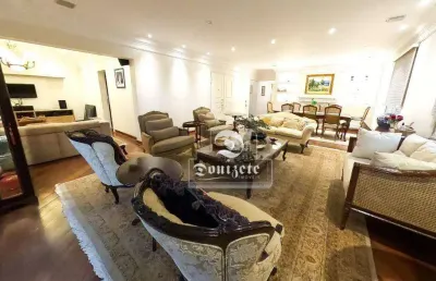 Apartamento com 4 dormitórios à venda, 309 m² por r$ 2.500.000,00 - jardim - santo andré/sp