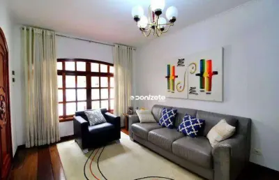 Sobrado com 4 dormitórios à venda, 221 m² por r$ 849.999,98 - jardim - santo andré/sp