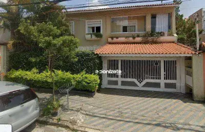 Sobrado com 4 dormitórios à venda, 259 m² por r$ 1.350.000,00 - vila pires - santo andré/sp