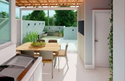 Cobertura à venda, 86 m² por r$ 435.000,00 - jardim bela vista - santo andré/sp