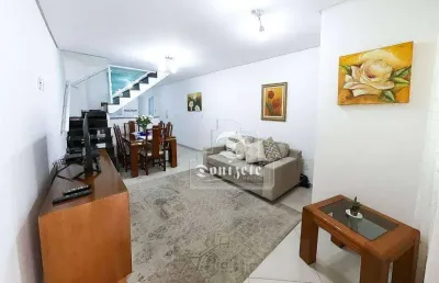Sobrado à venda, 115 m² por r$ 649.999,99 - vila pires - santo andré/sp
