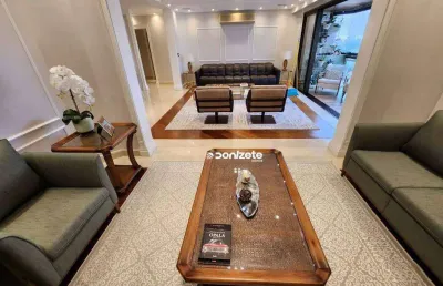 Apartamento com 4 dormitórios à venda, 290 m² por r$ 4.200.000,00 - vila bastos - santo andré/sp