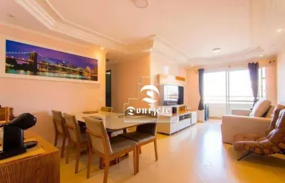 Apartamento com 3 dormitórios à venda, 90 m² por r$ 665.000,00 - vila assunção - santo andré/sp