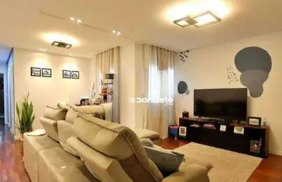 Cobertura com 3 dormitórios à venda, 140 m² por r$ 670.000,00 - vila valparaíso - santo andré/sp