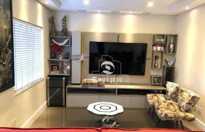 Sobrado com 3 dormitórios à venda, 313 m² por r$ 1.750.000,00 - vila scarpelli - santo andré/sp