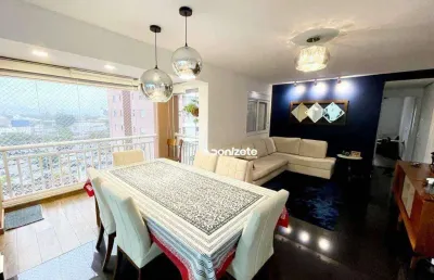 Apartamento com 3 dormitórios à venda, 86 m² por r$ 798.000,00 - vila homero thon - santo andré/sp