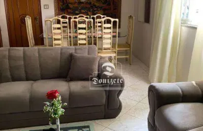 Sobrado com 3 dormitórios à venda, 284 m² por r$ 770.000,00 - vila assunção - santo andré/sp