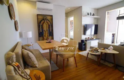 Apartamento com 2 dormitórios à venda, 65 m² por r$ 850.000,00 - jardim - santo andré/sp