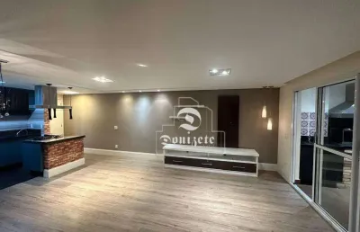 Apartamento com 3 dormitórios, 115 m² - venda por r$ 1.070.000,00 ou aluguel por r$ 8.340,75/mês - vila valparaíso - santo andré/sp