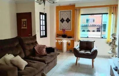 Sobrado com 3 dormitórios à venda, 256 m² por r$ 949.000,00 - campestre - santo andré/sp