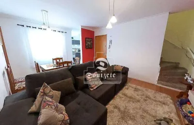 Cobertura com 2 dormitórios à venda, 130 m² por r$ 520.000,00 - vila marina - santo andré/sp