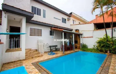 Casa com 4 dormitórios à venda, 224 m² por r$ 929.999,99 - parque novo oratório - santo andré/sp