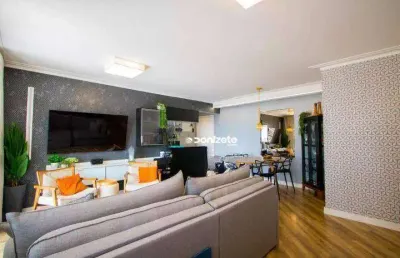 Apartamento com 3 dormitórios à venda, 91 m² por r$ 850.000,00 - vila valparaíso - santo andré/sp