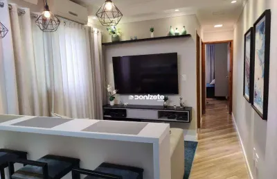 Apartamento com 2 dormitórios à venda, 54 m² por r$ 419.000,00 - vila pires - santo andré/sp