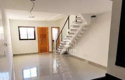 Sobrado à venda, 132 m² por r$ 799.999,00 - vila helena - santo andré/sp