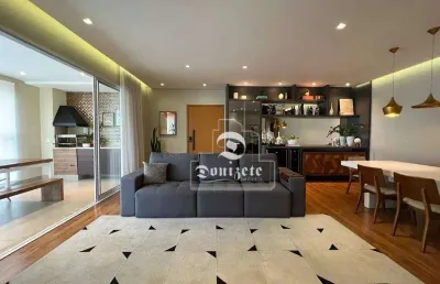 Apartamento com 4 dormitórios à venda, 185 m² por r$ 2.050.000,00 - campestre - santo andré/sp