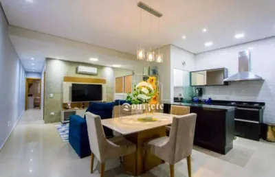 Cobertura com 3 dormitórios à venda, 180 m² por r$ 828.000,00 - vila eldízia - santo andré/sp