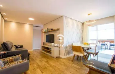 Apartamento com 3 dormitórios à venda, 94 m² por r$ 949.000,00 - vila scarpelli - santo andré/sp