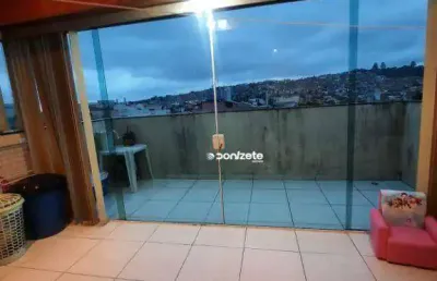 Cobertura à venda, 100 m² por r$ 429.999,92 - parque novo oratório - santo andré/sp