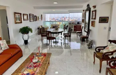 Apartamento com 3 dormitórios à venda, 181 m² por r$ 2.301.000,00 - campestre - santo andré/sp