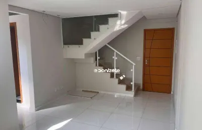 Apartamento duplex com 2 dormitórios à venda, 99 m² por r$ 565.000,00 - nova gerti - são caetano do sul/sp
