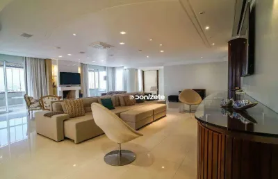 Apartamento à venda, 380 m² por r$ 3.999.999,90 - jardim - santo andré/sp