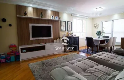 Apartamento com 3 dormitórios à venda, 130 m² por r$ 1.120.000,00 - jardim bela vista - santo andré/sp
