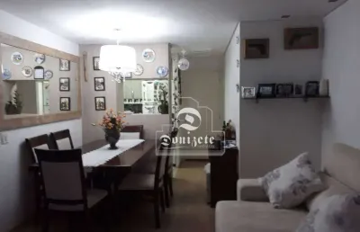 Apartamento com 3 dormitórios à venda, 65 m² por r$ 450.000,00 - vila alzira - santo andré/sp