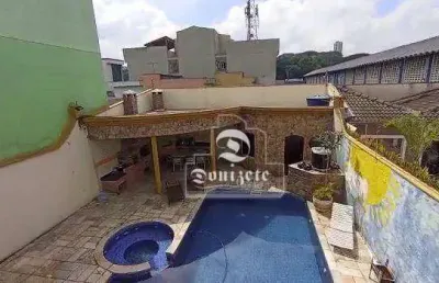 Sobrado, 600 m² - venda por r$ 3.299.999,99 ou aluguel por r$ 10.143,20/mês - vila pires - santo andré/sp