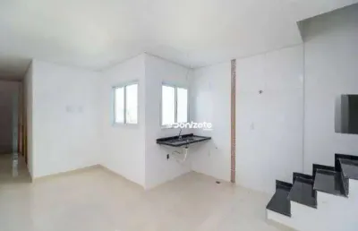 Cobertura com 2 dormitórios à venda, 109 m² por r$ 495.000,00 - vila camilópolis - santo andré/sp