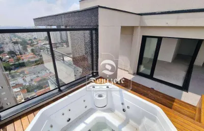 Cobertura à venda, 323 m² por r$ 3.261.000,00 - campestre - santo andré/sp