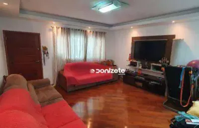Sobrado com 3 dormitórios à venda, 162 m² por r$ 820.000,00 - vila floresta - santo andré/sp
