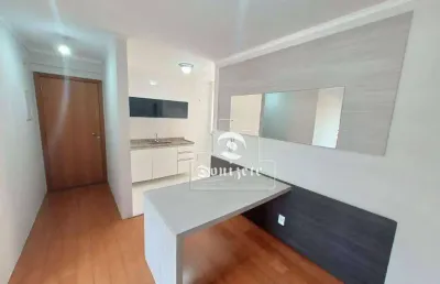 Apartamento com 2 dormitórios para alugar, 52 m² por r$ 3.195,00/mês - jardim - santo andré/sp