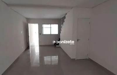 Sobrado com 3 dormitórios à venda, 122 m² por r$ 600.000,00 - vila homero thon - santo andré/sp