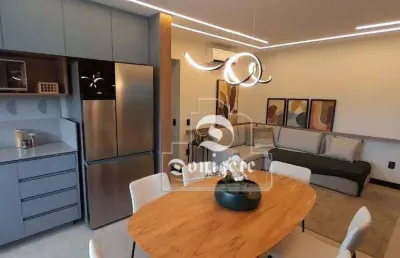 Apartamento à venda, 67 m² por r$ 684.000,00 - jardim - santo andré/sp