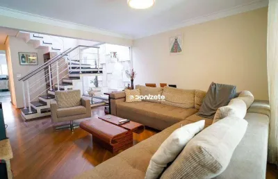 Sobrado com 3 dormitórios à venda, 197 m² por r$ 1.275.000,00 - campestre - santo andré/sp