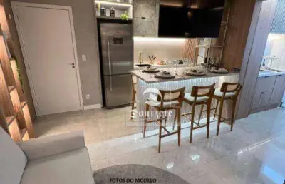 Apartamento à venda, 56 m² por r$ 513.999,00 - vila alzira - santo andré/sp