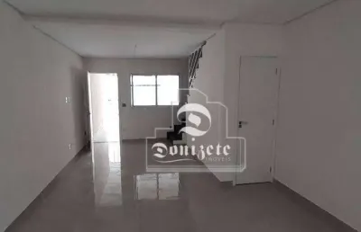Sobrado com 3 dormitórios à venda, 122 m² por r$ 600.000,00 - vila homero thon - santo andré/sp