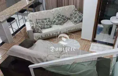 Cobertura com 3 dormitórios à venda, 96 m² por r$ 535.000,00 - vila américa - santo andré/sp