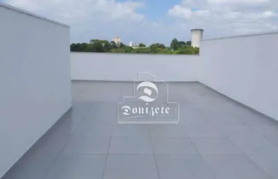 Cobertura com 2 dormitórios à venda, 120 m² por r$ 489.999,91 - vila guiomar - santo andré/sp