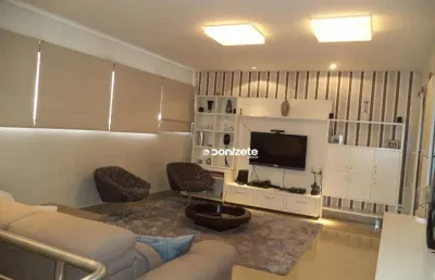 Cobertura com 3 dormitórios à venda, 186 m² por r$ 1.050.000,00 - campestre - santo andré/sp