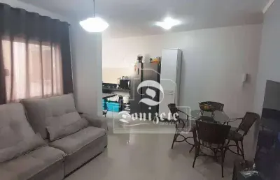 Cobertura com 2 dormitórios à venda, 95 m² por r$ 454.990,00 - vila bela vista - santo andré/sp