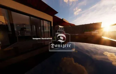 Cobertura com 2 dormitórios à venda, 105 m² por r$ 715.000,00 - vila bastos - santo andré/sp