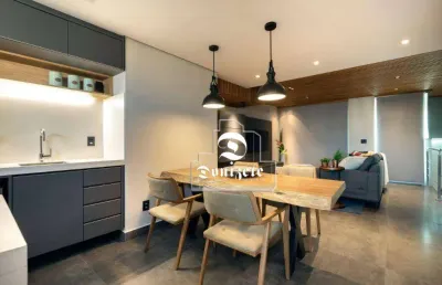 Apartamento duplex com 3 dormitórios para alugar, 220 m² por r$ 14.832,00/mês - jardim - santo andré/sp