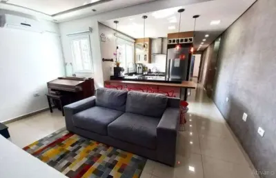Cobertura com 3 dormitórios à venda, 160 m² por r$ 855.000,00 - vila valparaíso - santo andré/sp